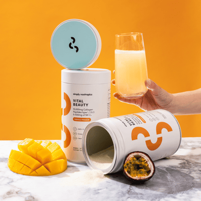 Vital Beauty Collagen Powder Mango Passion - 600g